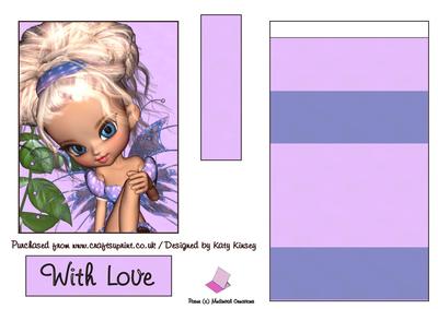 Sugar Plum Fairy Easel Card