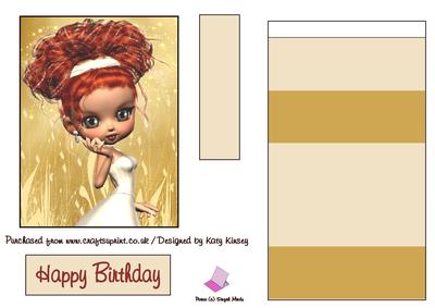 Jasmine Easel Card