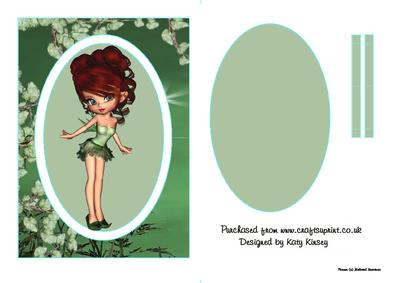Caitlynn Fairy Flip Card Sheet