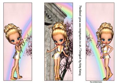 Aphrodite Goddess Set of 3 Bookmarks