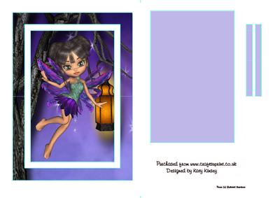 Lotus Fairy Flip Card Sheet