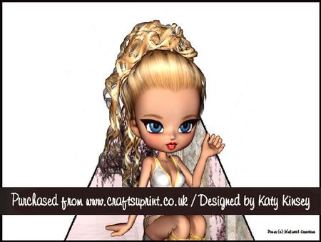 Aphrodite Goddess 3D Stand Up Pyramid Card Kit