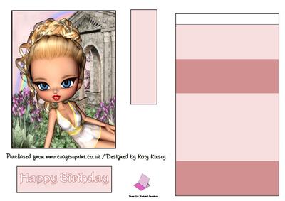 Aphrodite Goddess Easel Card