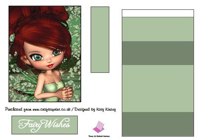 Caitlynn Fairy Easel Card