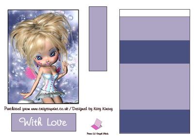 Iona Fairy Easel Card