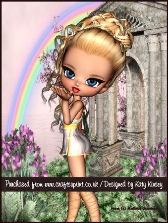 Aphrodite Goddess A4 Tunnel Card Kit