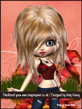 Teresa A4 Pyramage Card Kit