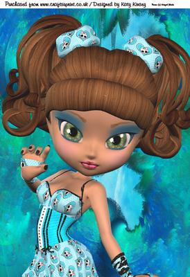 Candace A4 Card Front