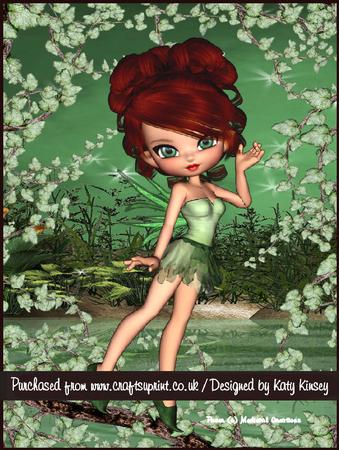 Caitlynn Fairy A4 Tunnel Card Kit
