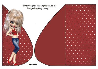 Elayne Tear Drop Card