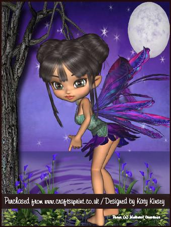 Lotus Fairy A4 Pyramage Card Kit