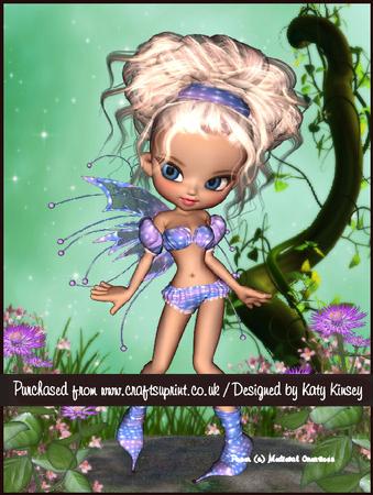 Sugar Plum Fairy A4 Tunnel Card Kit
