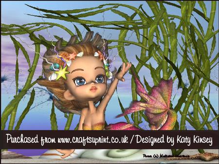 Shelley Mermaid A5 Pyramage Card Kit