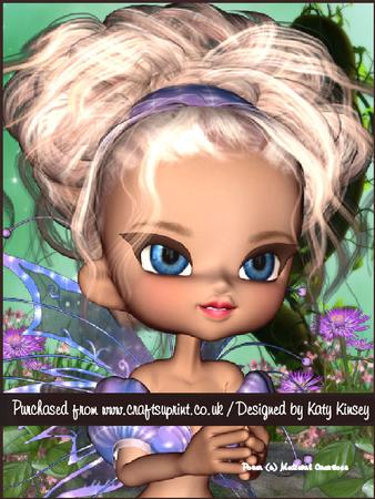 Sugar Plum Fairy A5 Pyramage Card Kit