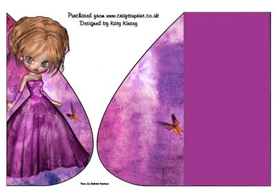 Clover Tear Drop Card