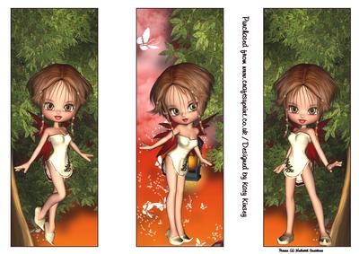 Faye Fairy Set of 3 Bookmarks