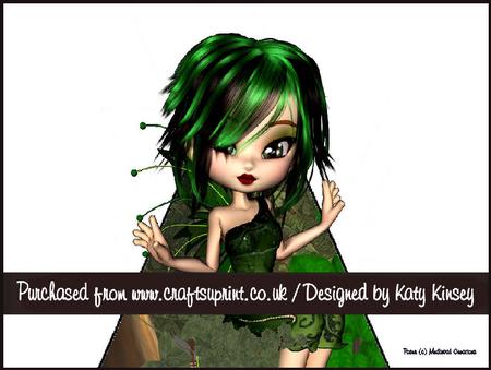 Verda Fairy 3D Stand Up Pyramid Card Kit
