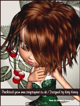 Merry the Christmas Elf A5 Pyramage Card Kit