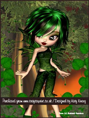 Verda Fairy A4 Pyramage Card Kit