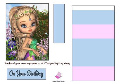 Chloris Goddess Easel Card