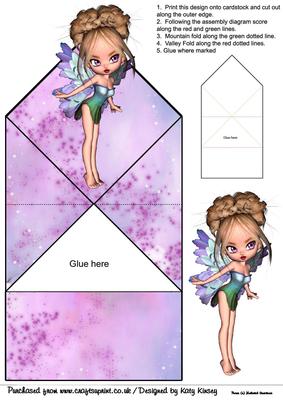 Lola Fairy Pop Up Spring Card
