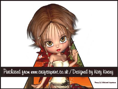 Faye Fairy 3D Stand Up Pyramid Card Kit