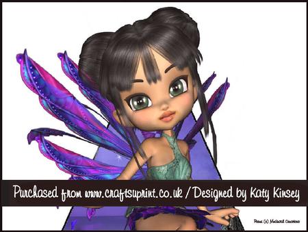 Lotus Fairy 3D Stand Up Pyramid Card Kit