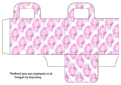 Pretty Pink Butterflies Gift Bag