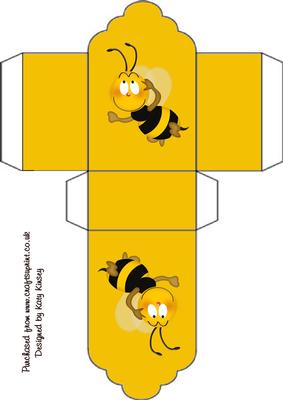 Bee Happy Tag Gift Box