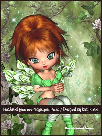 Gertie Fairy A4 Pyramage Card Kit