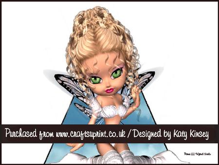 Caoimhe Fairy 3D Stand Up Pyramid Card Kit