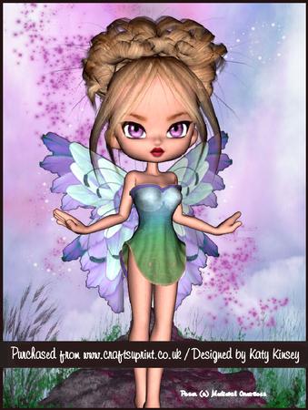 Lola Fairy A4 Pyramage Card Kit