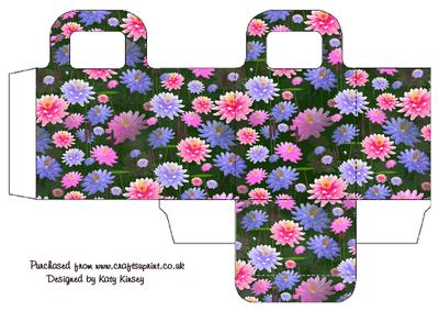 Waterlillies on Black Gift Bag