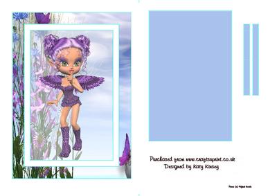 Sadie Fairy Flip Card Sheet