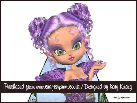 Sadie Fairy 3D Stand Up Pyramid Card Kit