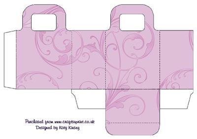 Pink Swirl Gift Bag