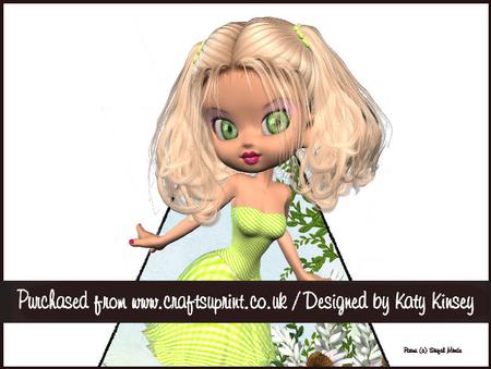 Kirsty 3D Stand Up Pyramid Card Kit