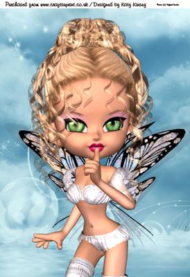 Caoimhe Fairy A4 Card Front