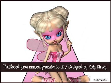 Dawn Fairy 3D Stand Up Pyramid Card Kit