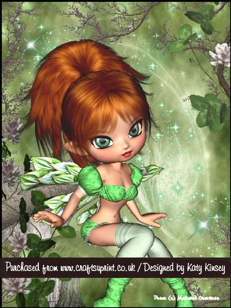 Gertie Fairy A5 Pyramage Card Kit