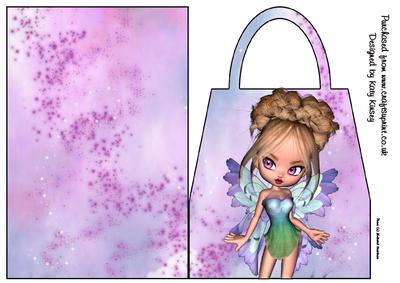 Lola Fairy Handbag Card