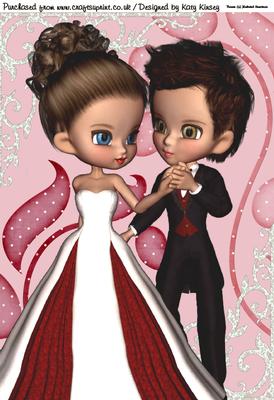 Your Wedding Day A4 Card Front