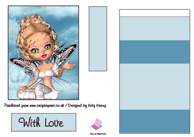 Caoimhe Fairy Easel Card