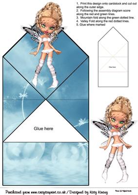 Caoimhe Fairy Pop Up Spring Card