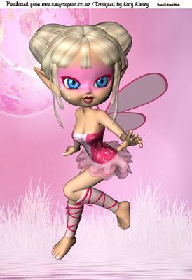 Dawn Fairy A4 Card Front