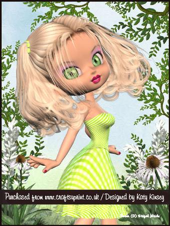 Kirsty A4 Pyramage Card Kit