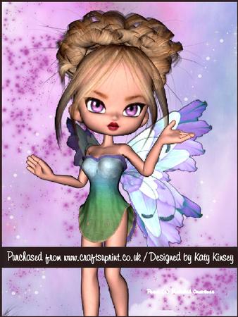 Lola Fairy A5 Pyramage Card Kit