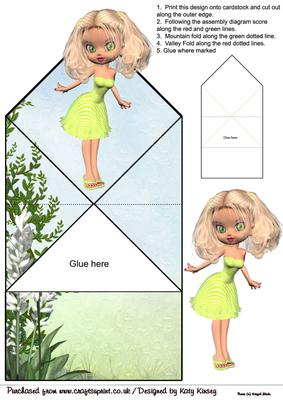 Kirsty Pop Up Spring Card