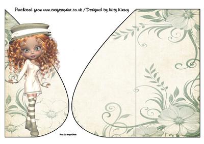 Courtney Teardrop Card