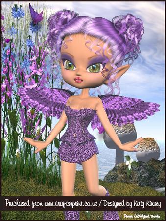 Sadie Fairy A4 Pyramage Card Kit